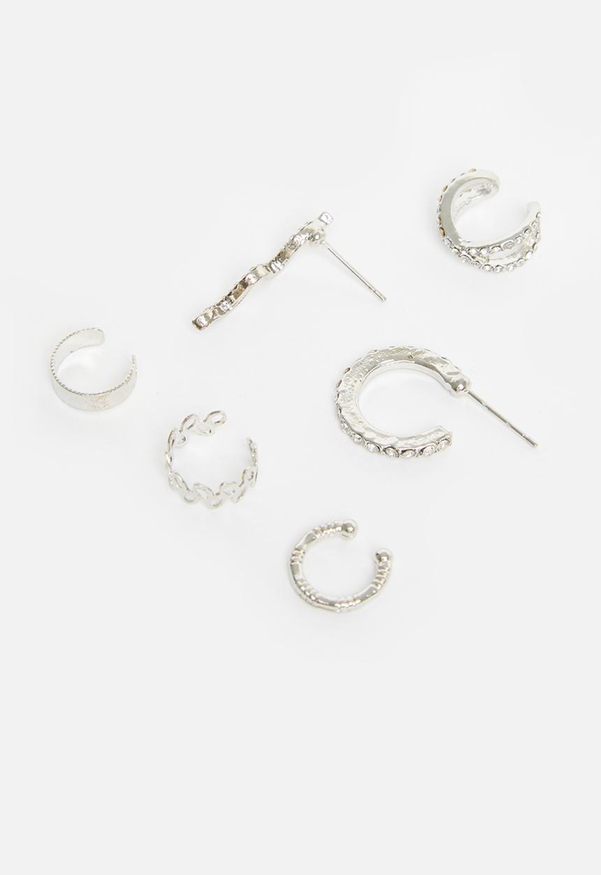 Superbalist - Tiffany earring pack - silver
