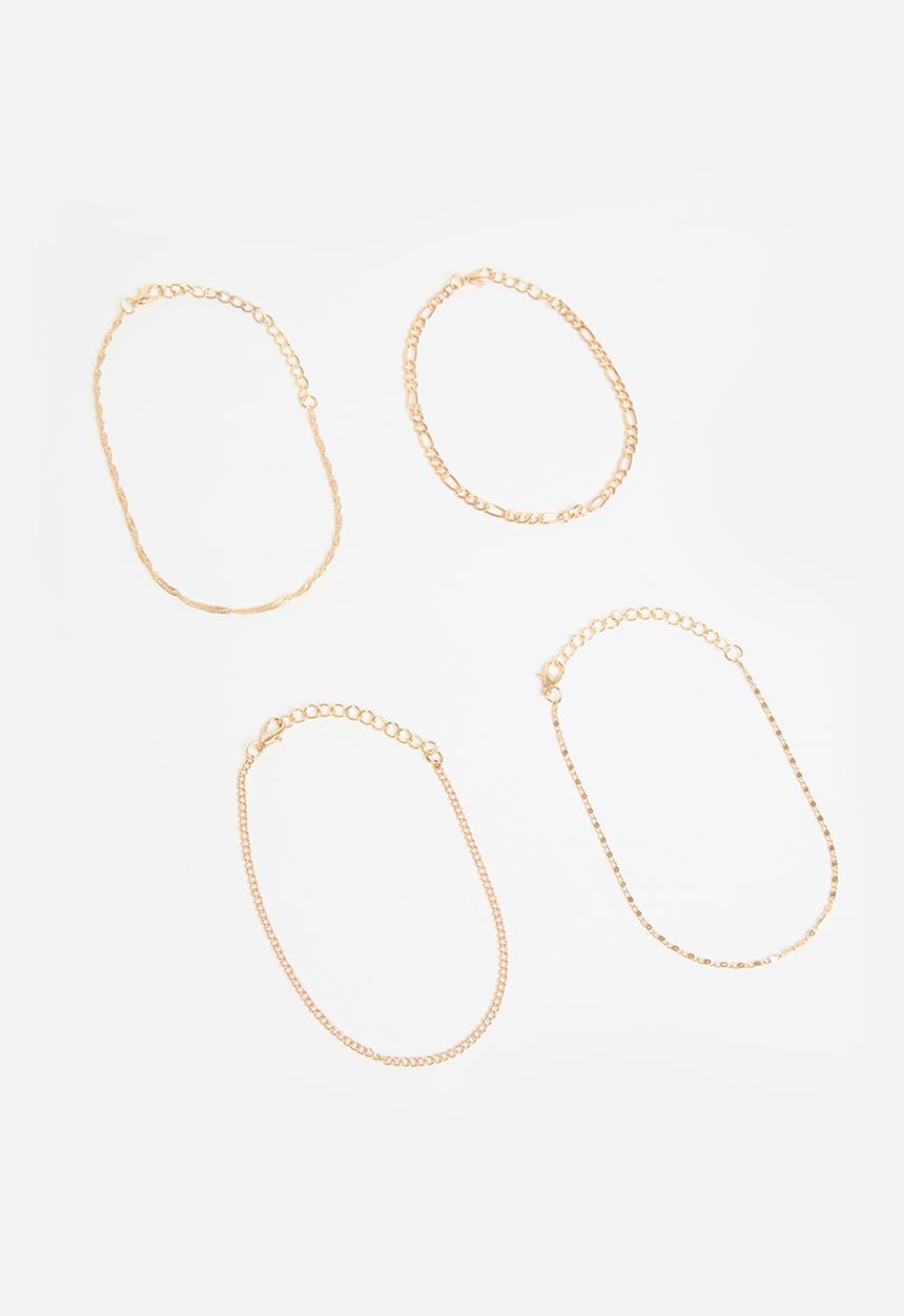 Superbalist - Romy anklet - gold
