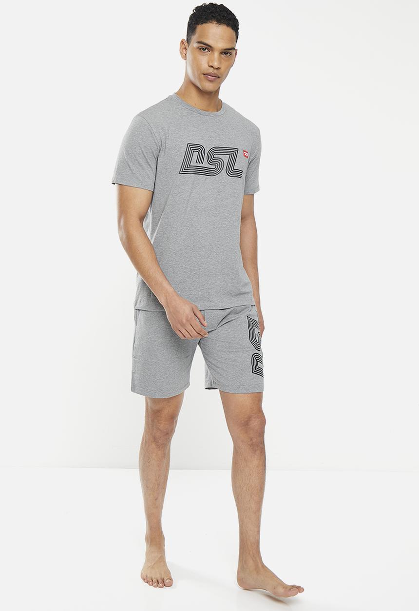 Diesel  - Umset wilort - grey melange 