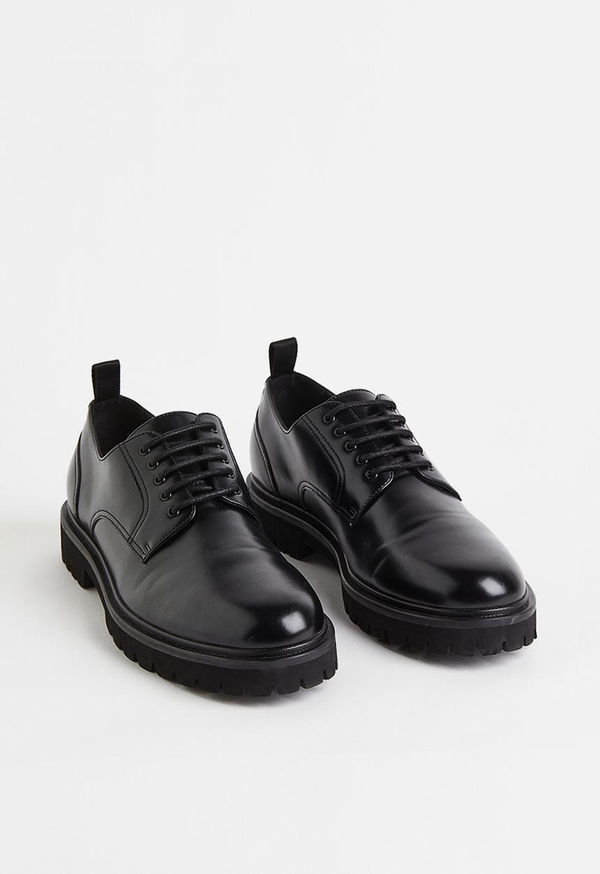 H&M - Chunky derby shoes - black