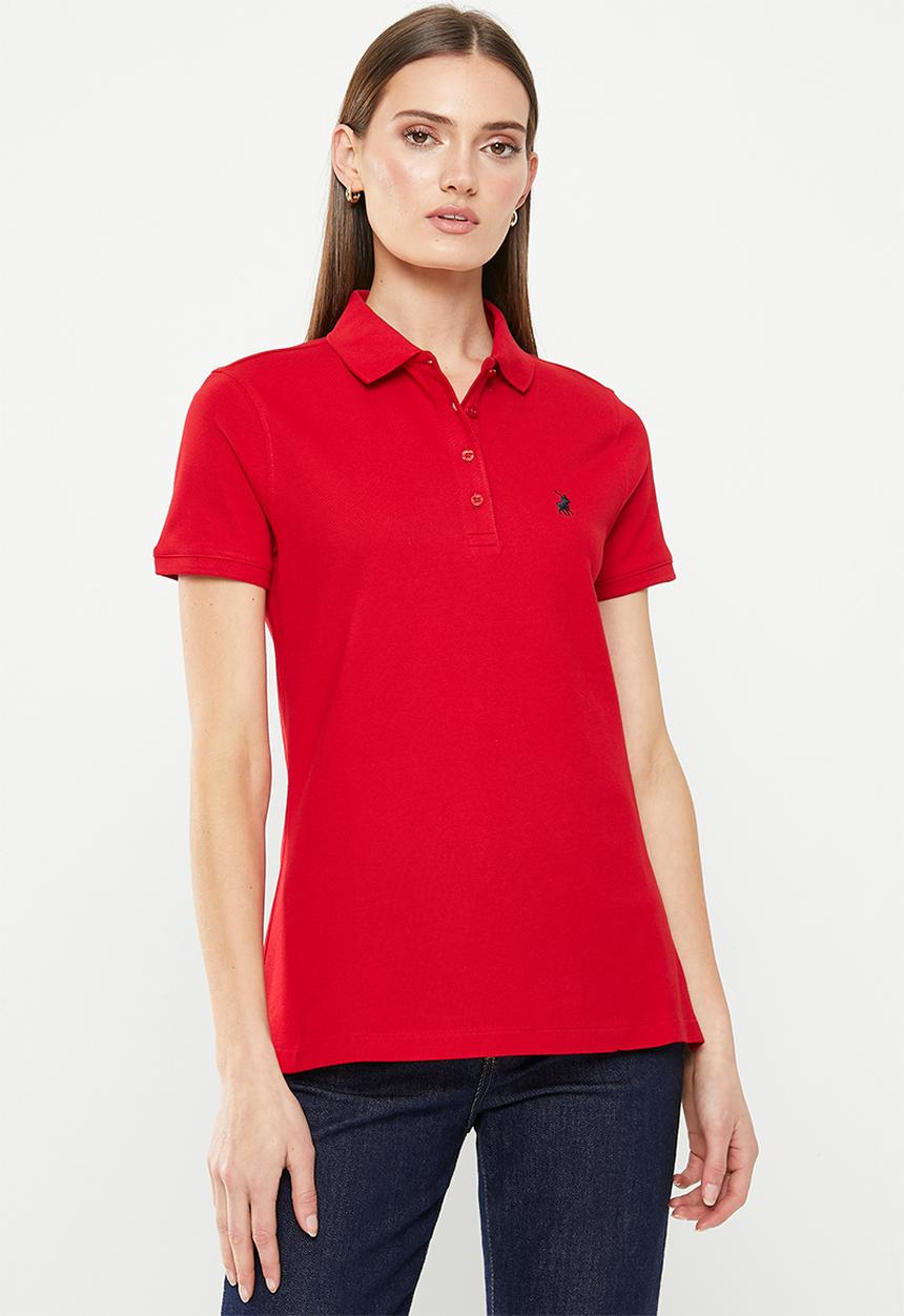 POLO - Margot golfer - red