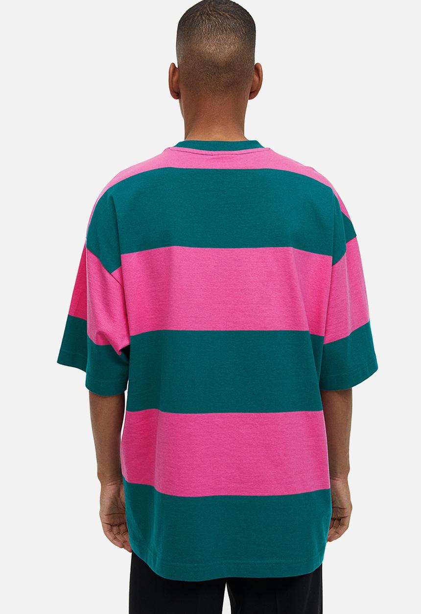 H&M - Oversized fit T-shirt - pink/rad grades 