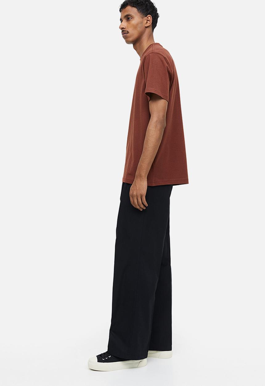 H&M - Regular fit t-shirt - brown