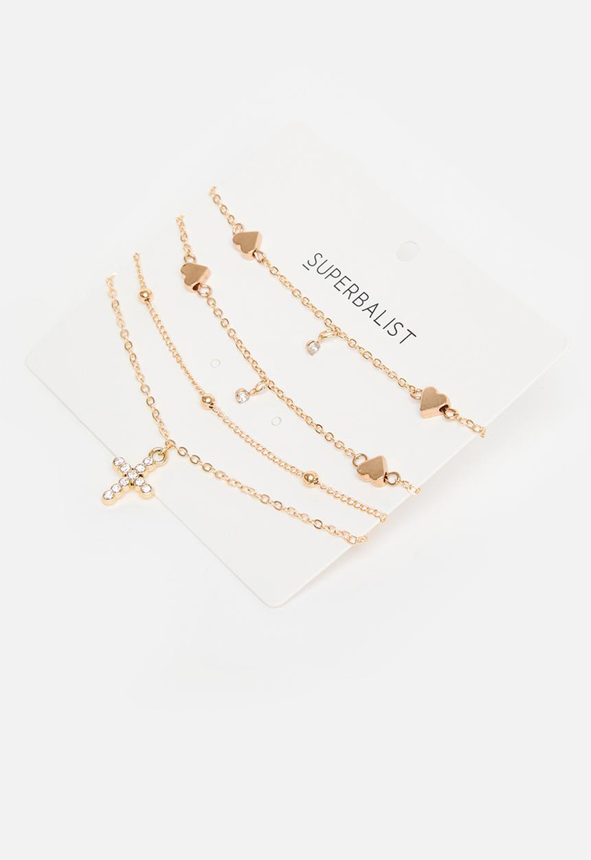 Superbalist - Amira anklet - gold