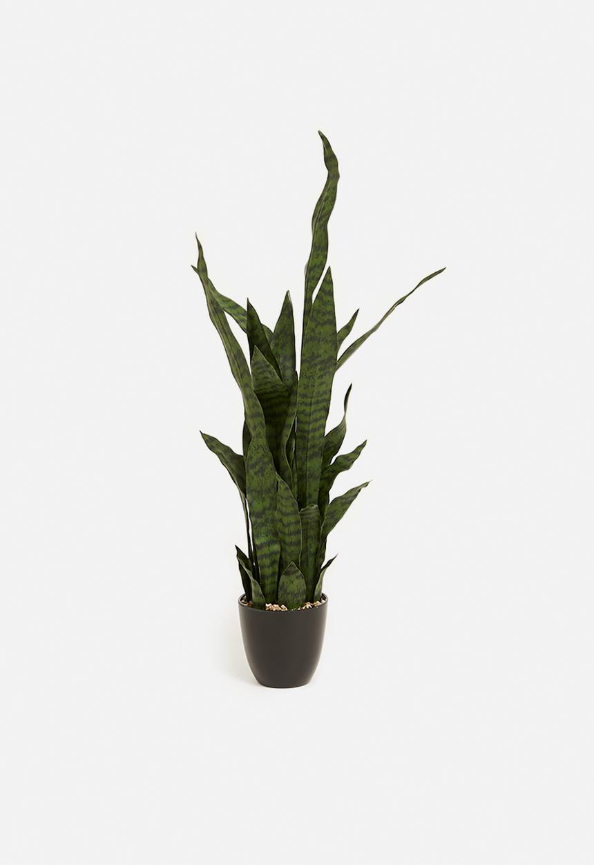 H&S - Sanseviera artificial plant - green