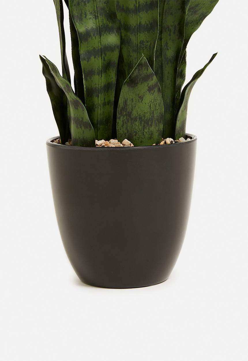 H&S - Sanseviera artificial plant - green