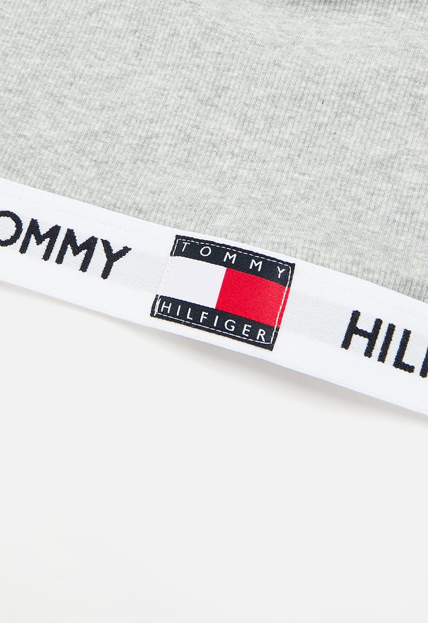 Tommy Hilfiger - Bralette th - light grey heather