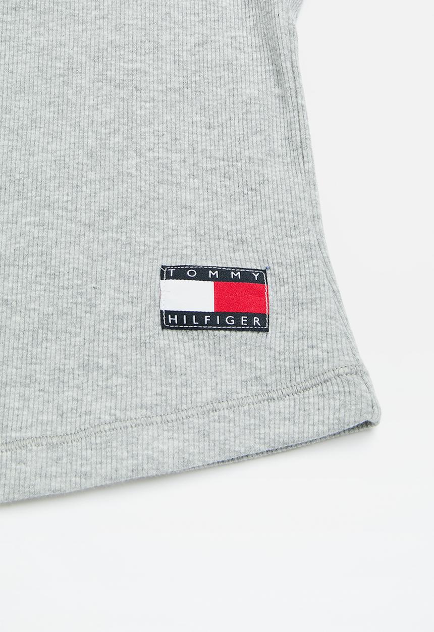 Tommy Hilfiger - Cami th - light grey heather