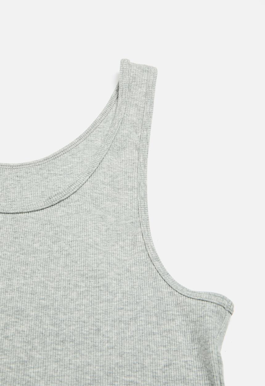 Tommy Hilfiger - Cami th - light grey heather