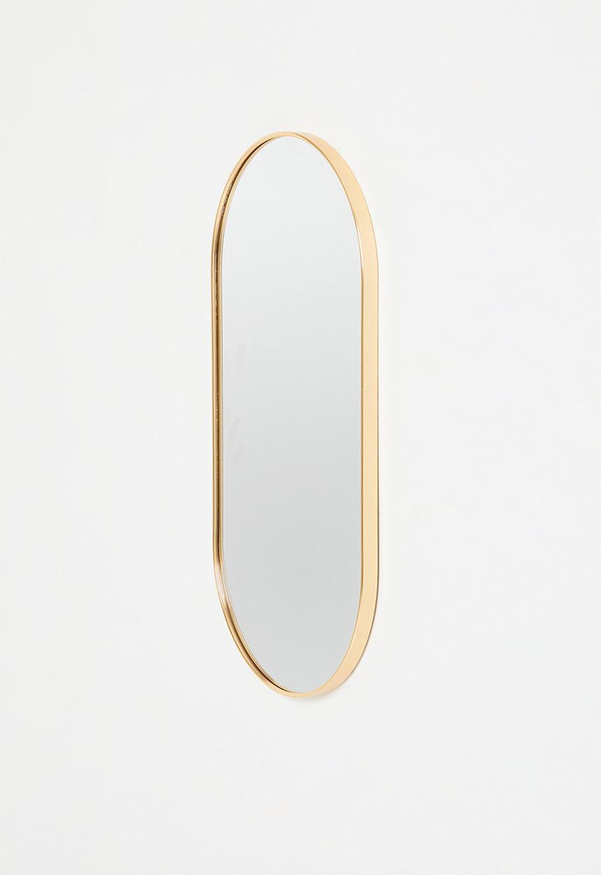 H&S - Freya oval mirror - gold