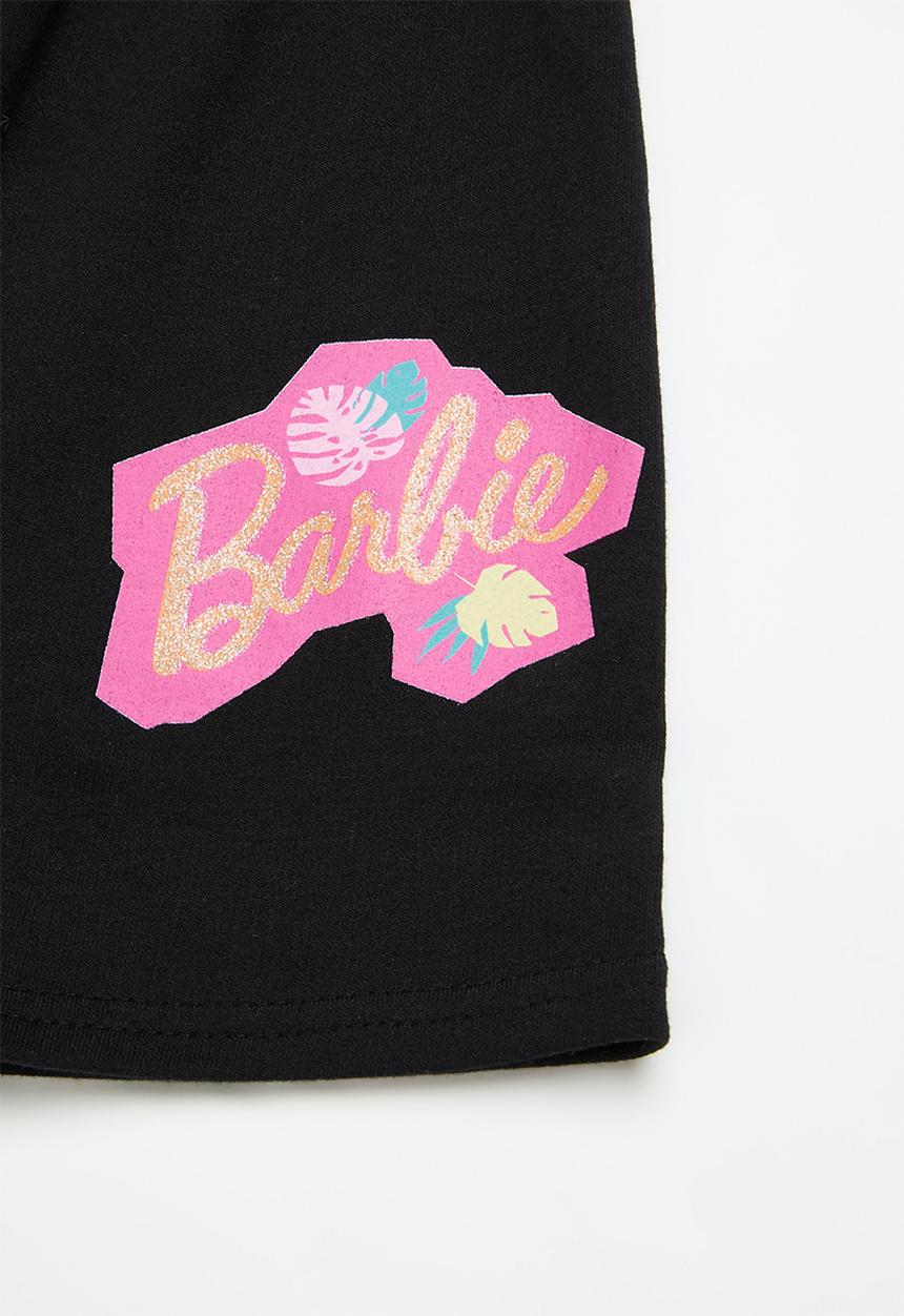 Character Group - Barbie short sets - cerise & black 