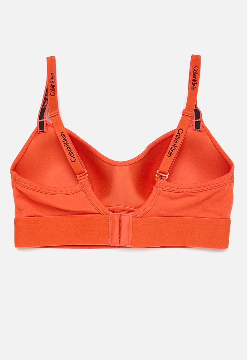 Calvin Klein - Unlined bralette - fiesta