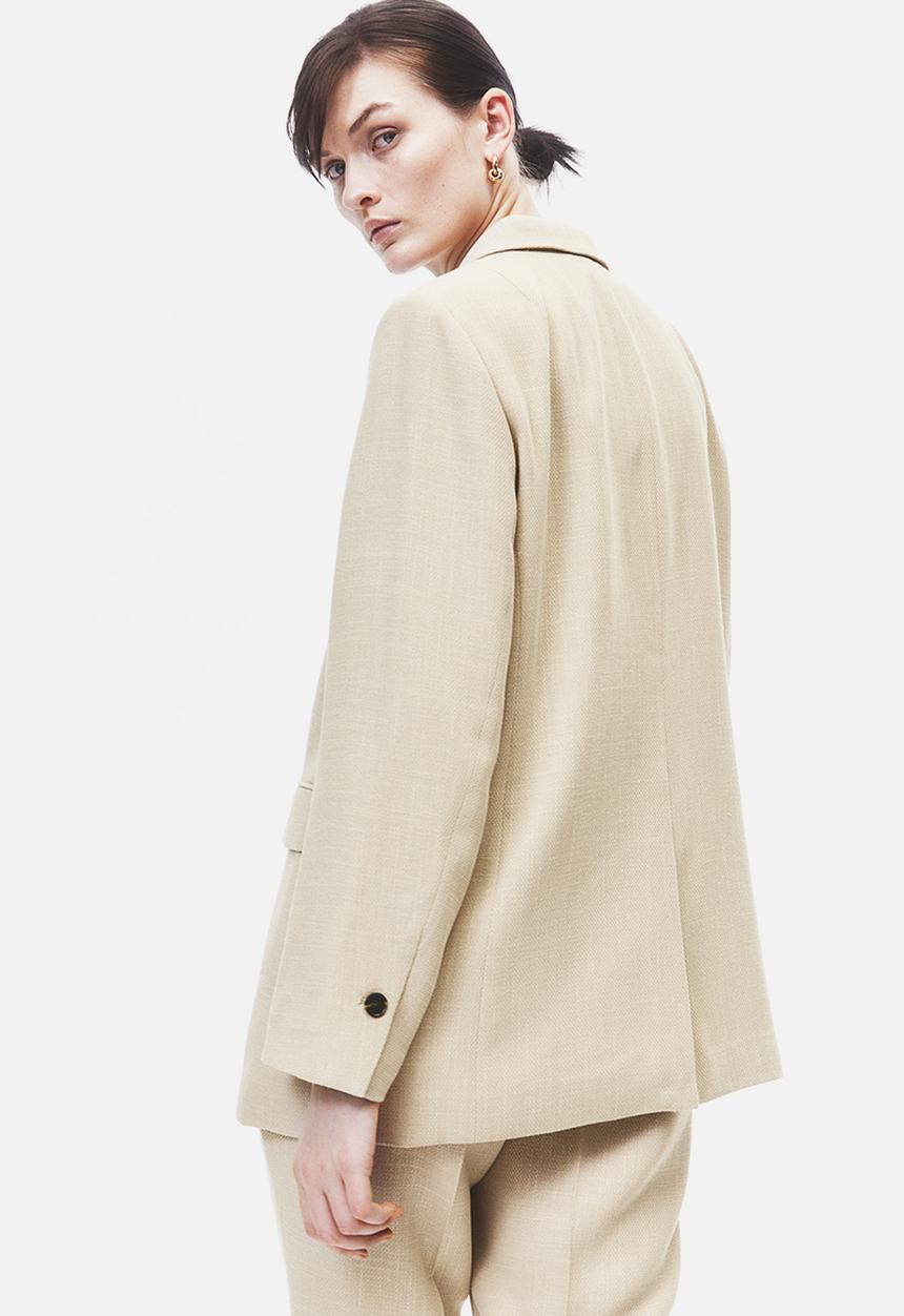 H&M - Single-breasted blazer - beige