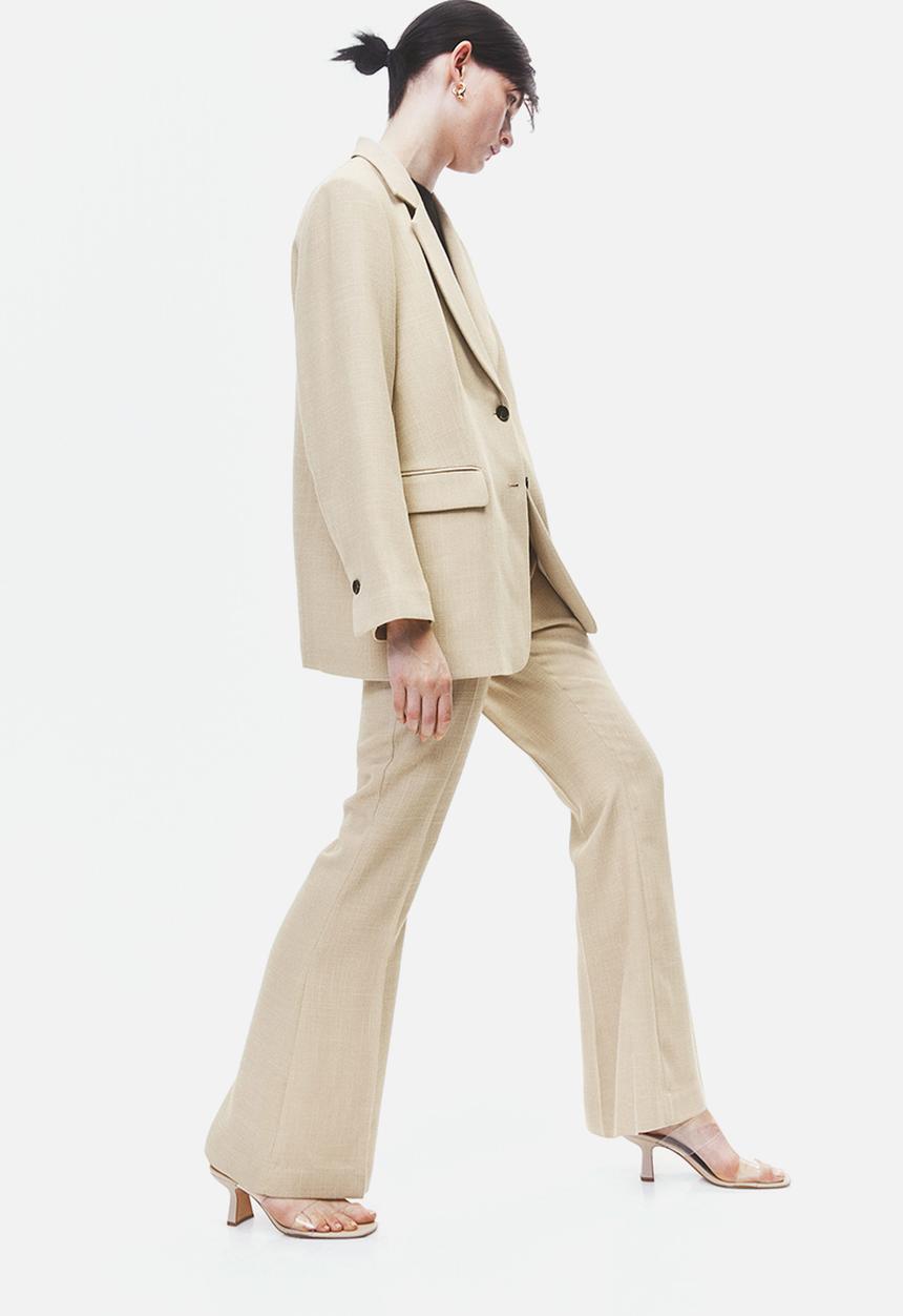 H&M - Single-breasted blazer - beige