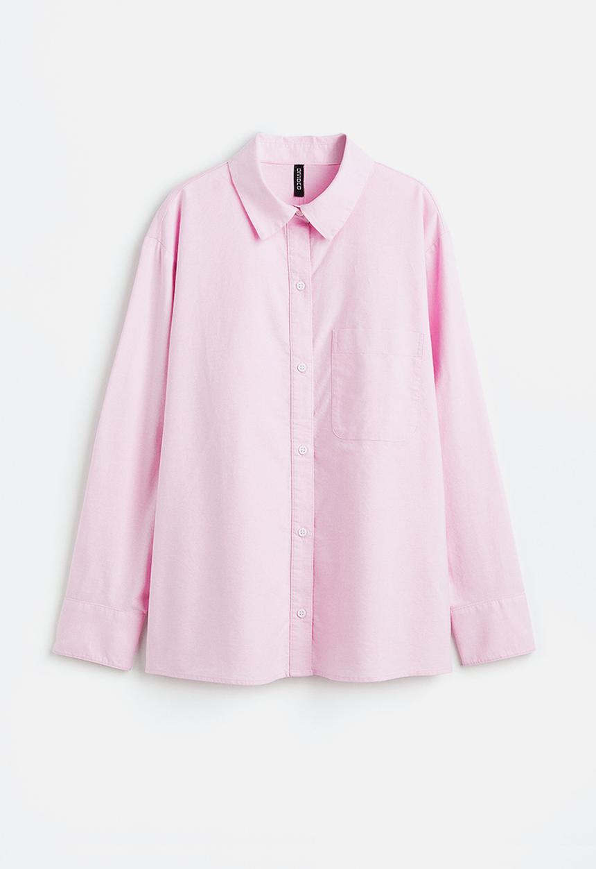 H&M - Oxford shirt - light pink