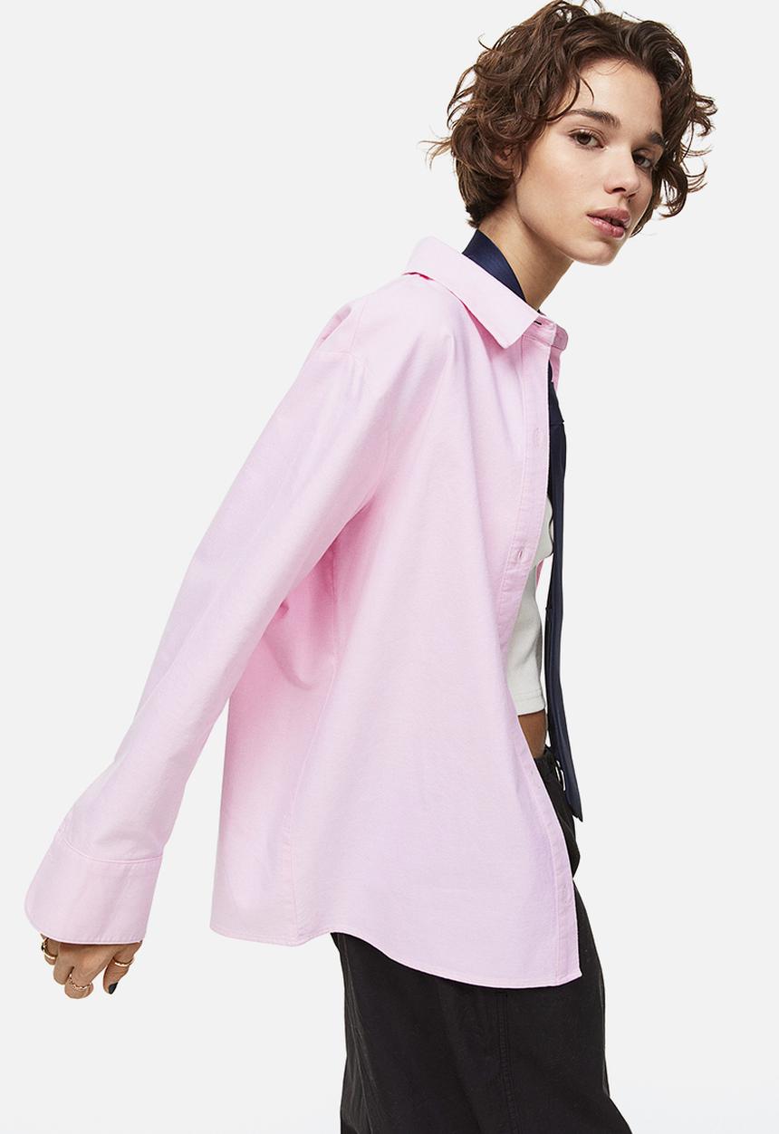 H&M - Oxford shirt - light pink