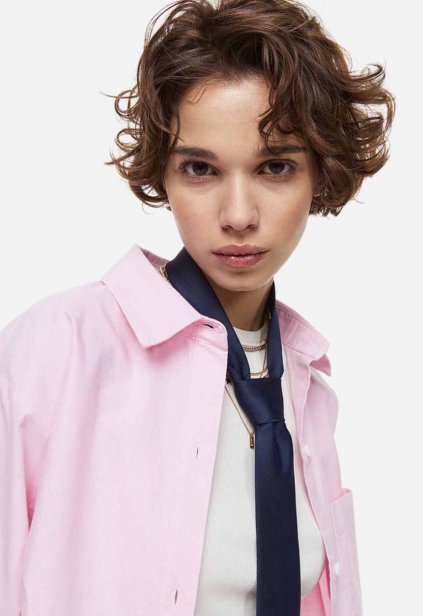 H&M - Oxford shirt - light pink