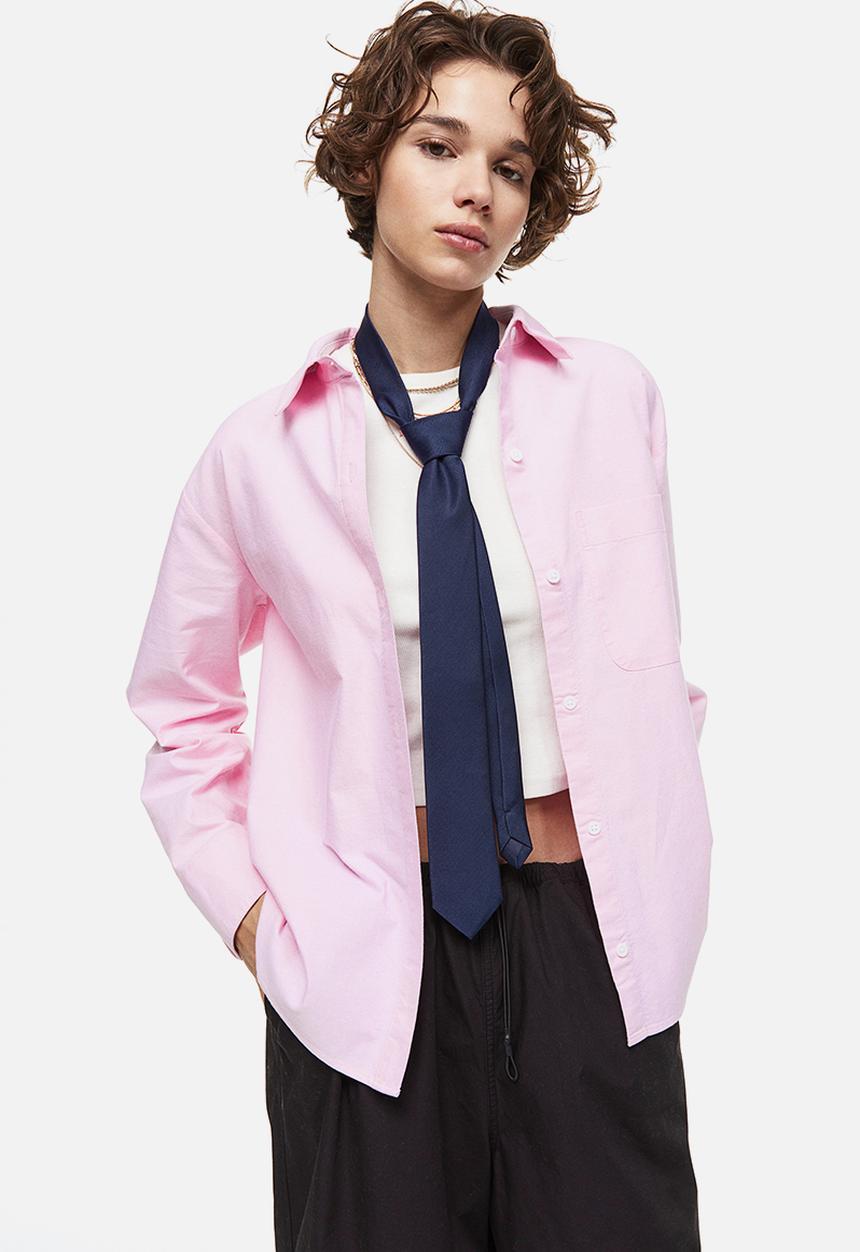H&M - Oxford shirt - light pink