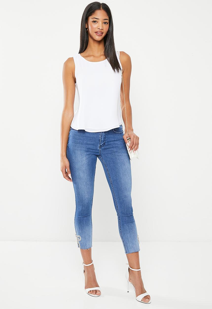 SISSY BOY - Cutie: axel mid waist capri - med vintage