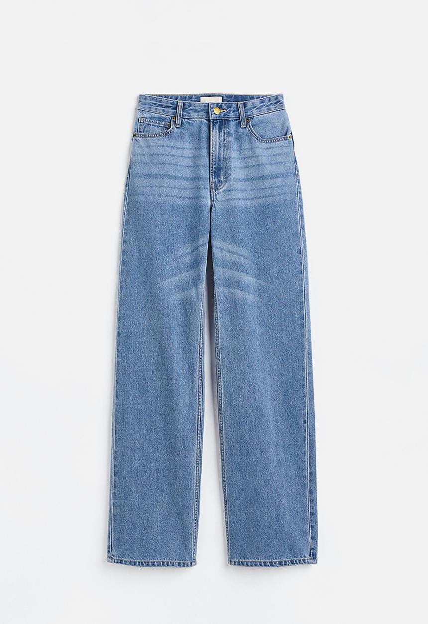 H&M - Straight regular jeans - light denim blue