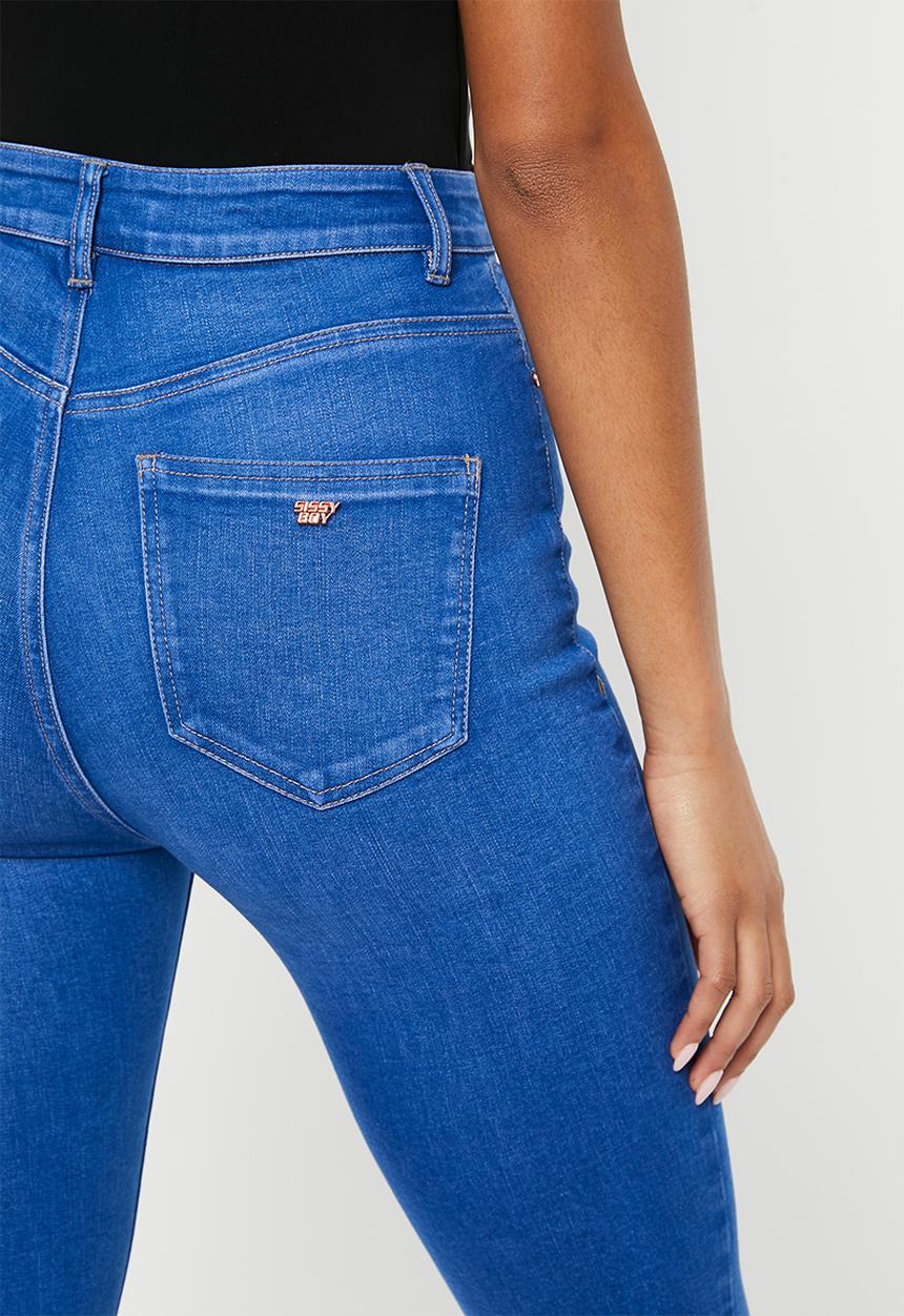 SISSY BOY - Ryder high waist sexy curvy skinny - periwinkle