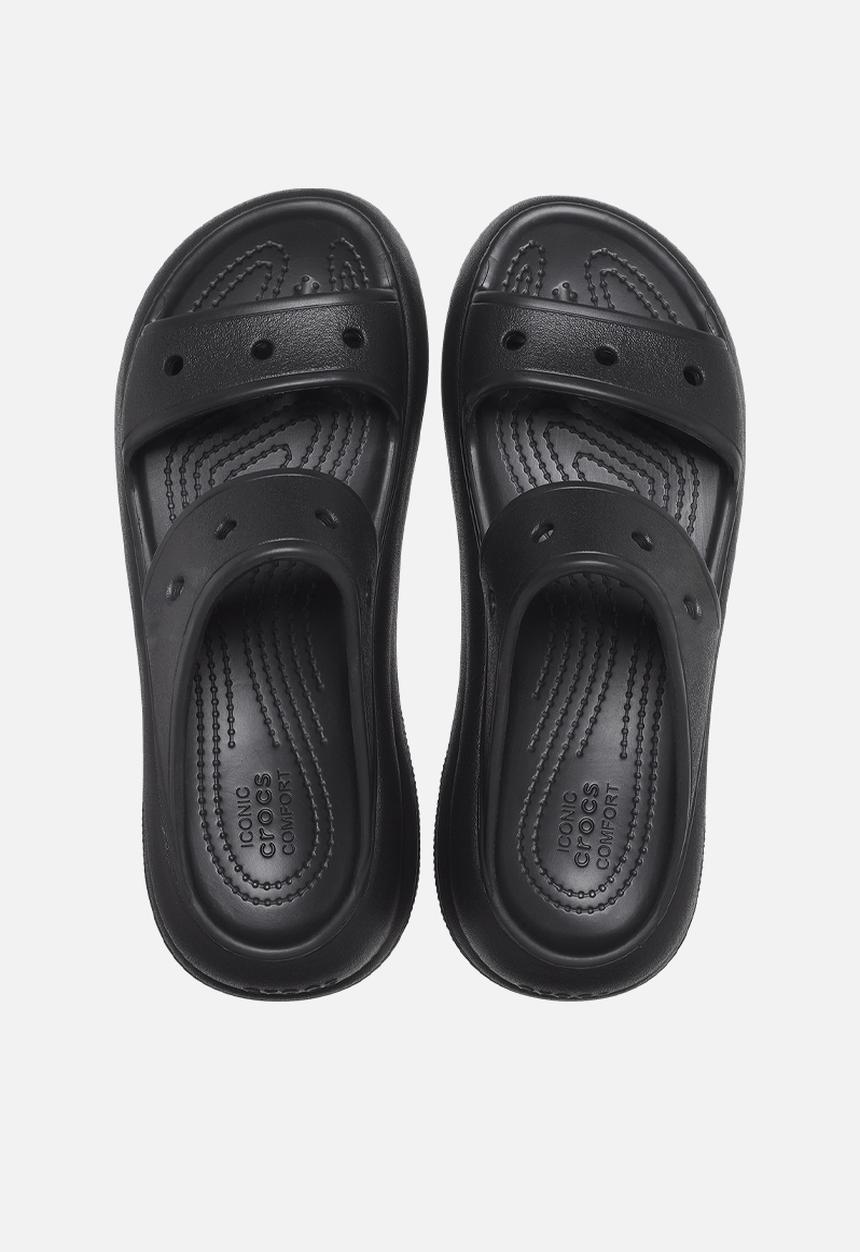 Crocs - Classic crush sandal - black