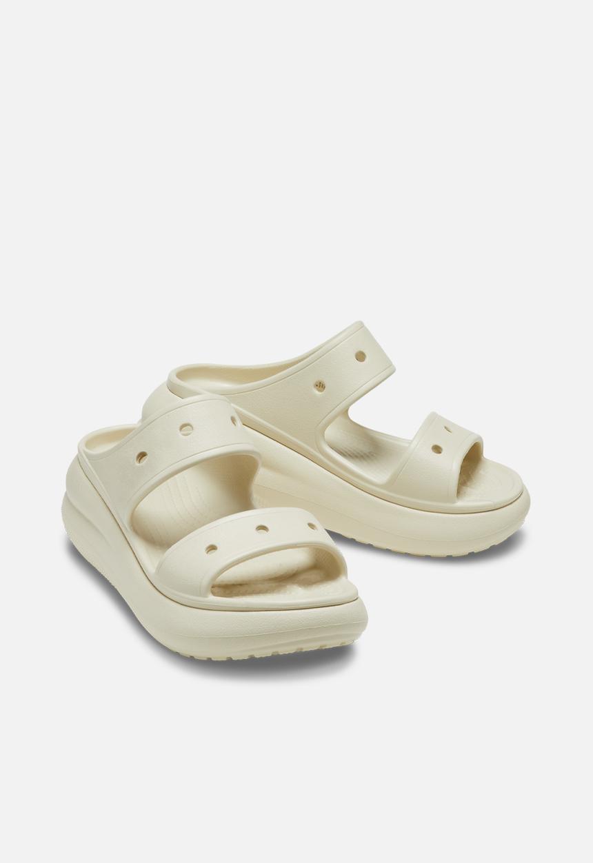 Crocs - Classic crush sandal - bone