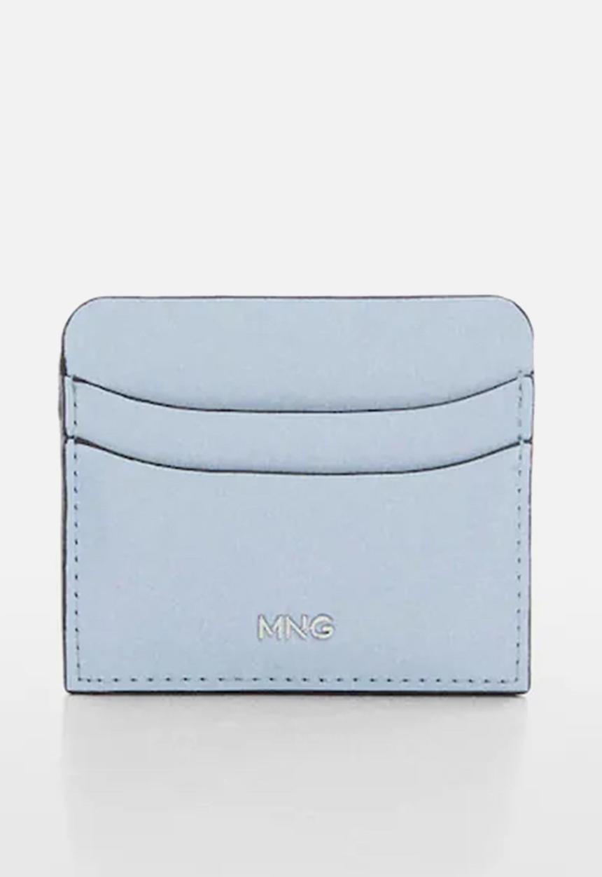 MANGO - Card holder antia - blue