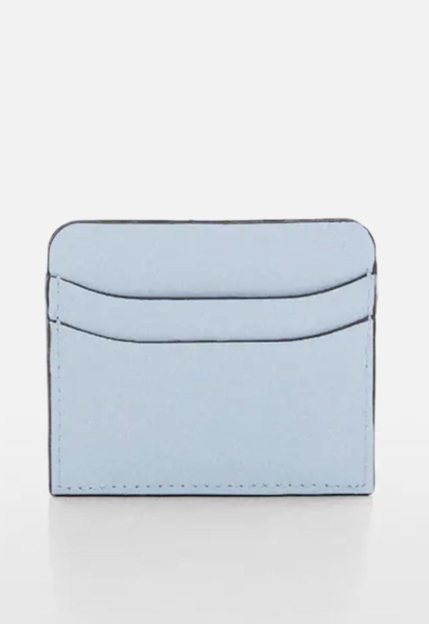MANGO - Card holder antia - blue