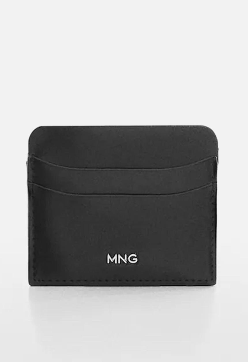 MANGO - Card holder antia - black