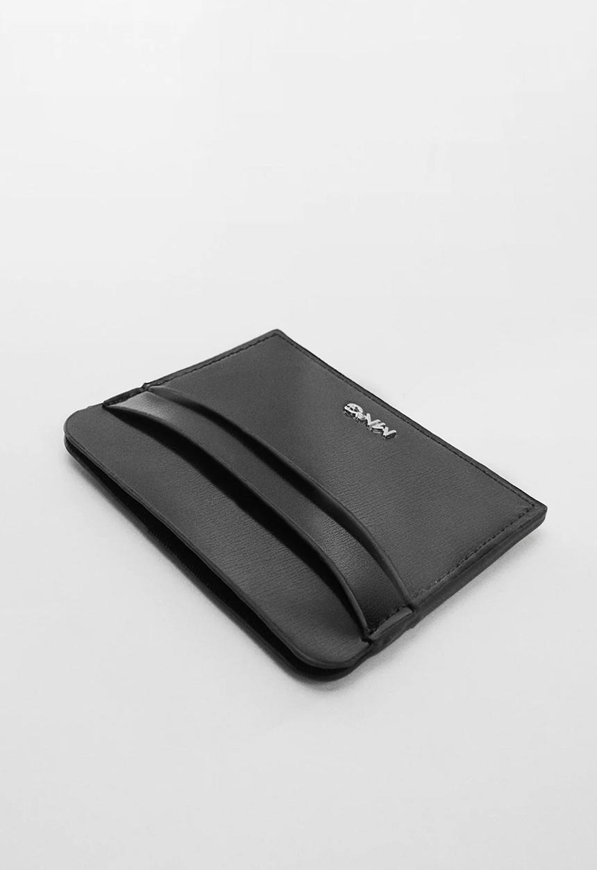 MANGO - Card holder antia - black
