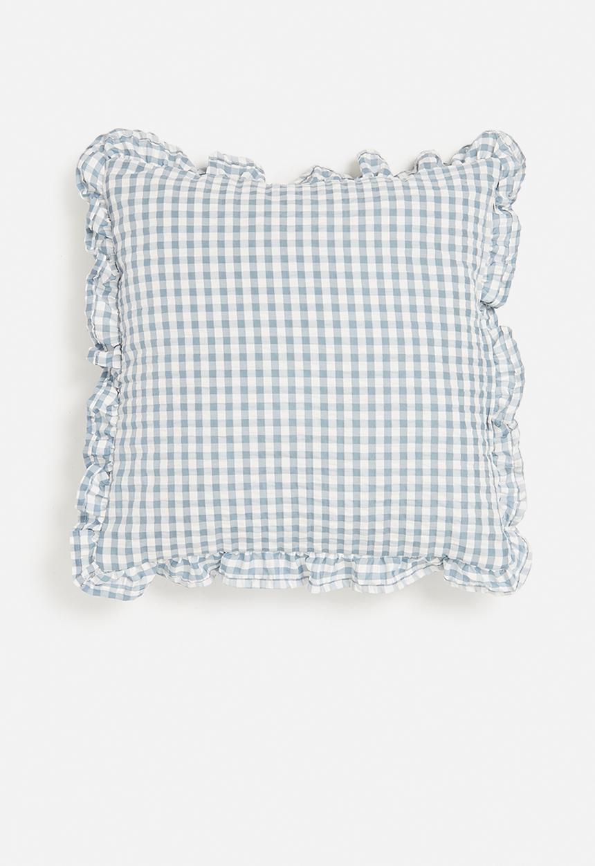 Sixth Floor - Driftwood cushion cover - blue