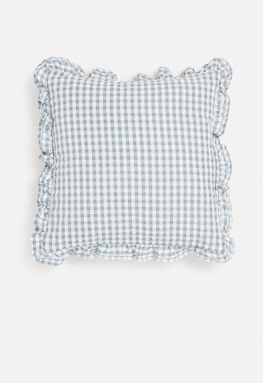 Sixth Floor - Driftwood cushion cover - blue