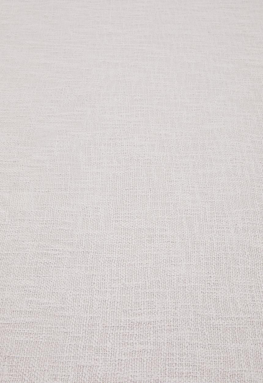 H&S - Calm cotton slub throw - light grey