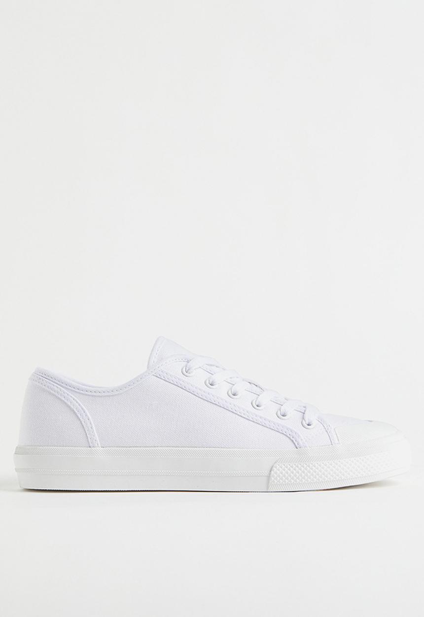 H&M - Canvas trainers - white