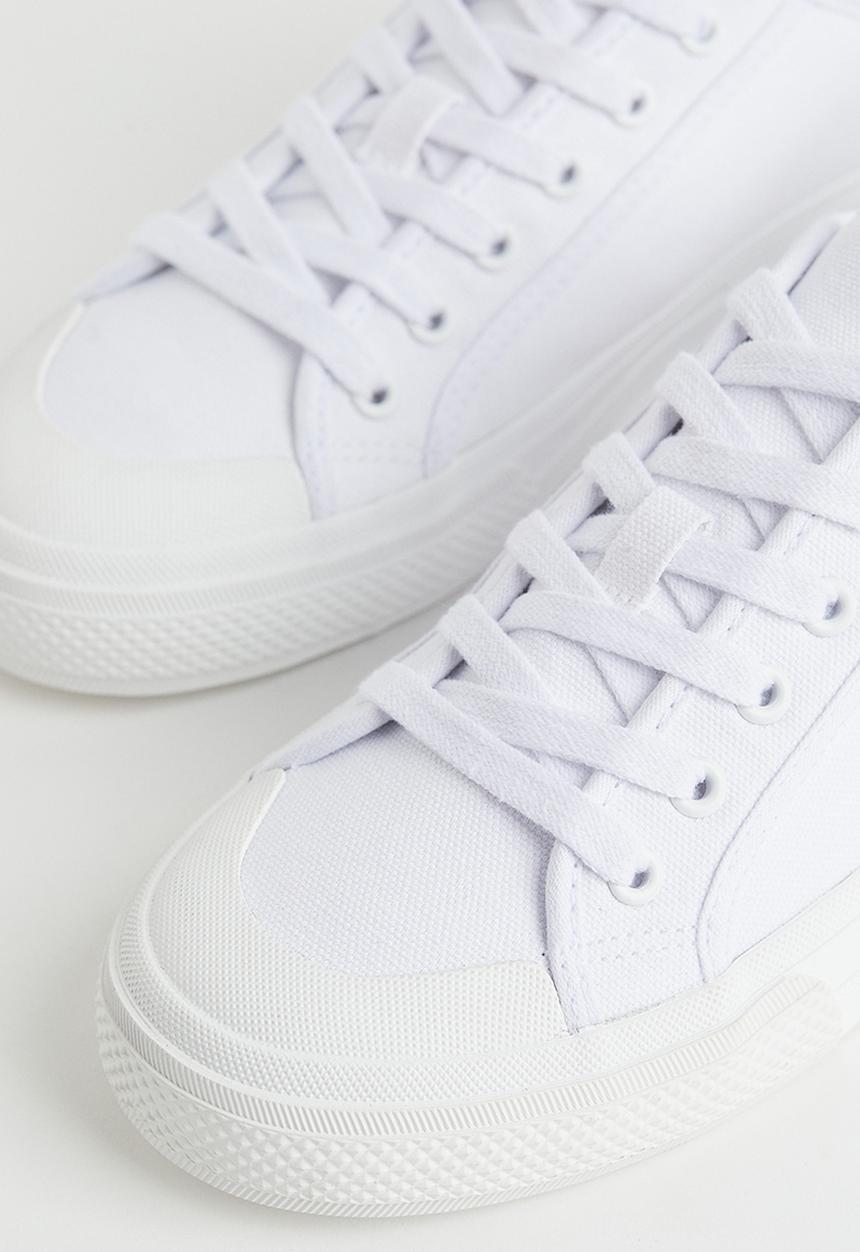 H&M - Canvas trainers - white