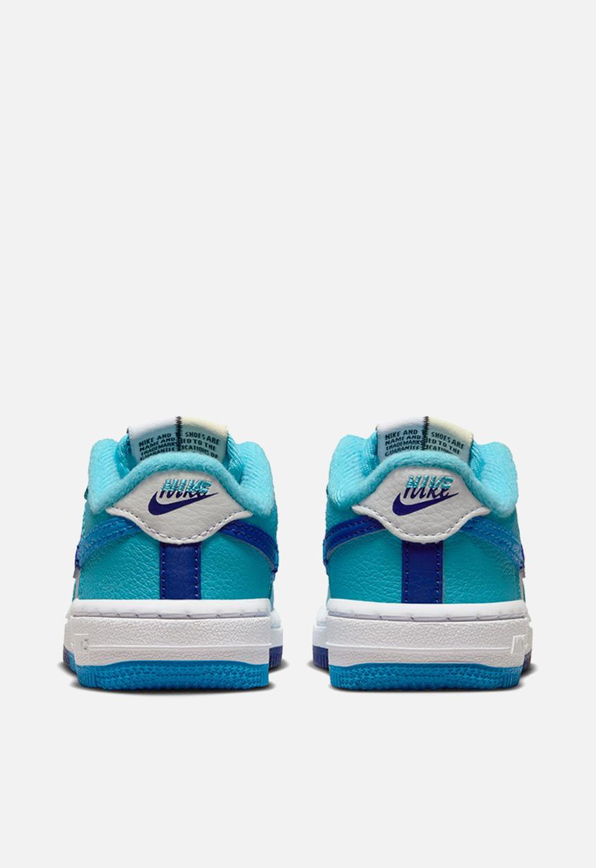 Nike - Nike force 1 lv8 2 - white/lt photo blue-deep royal blue