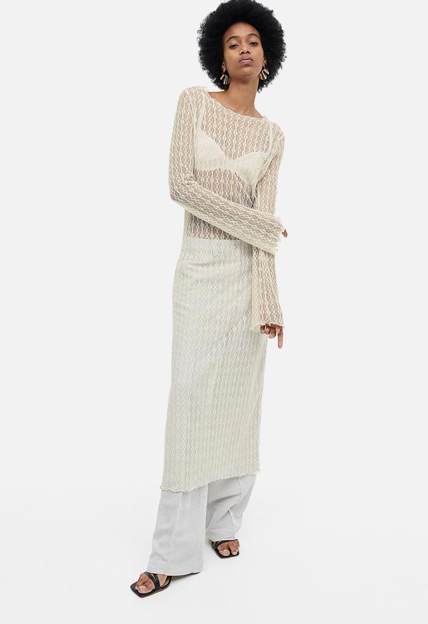H&M - Lace dress - cream