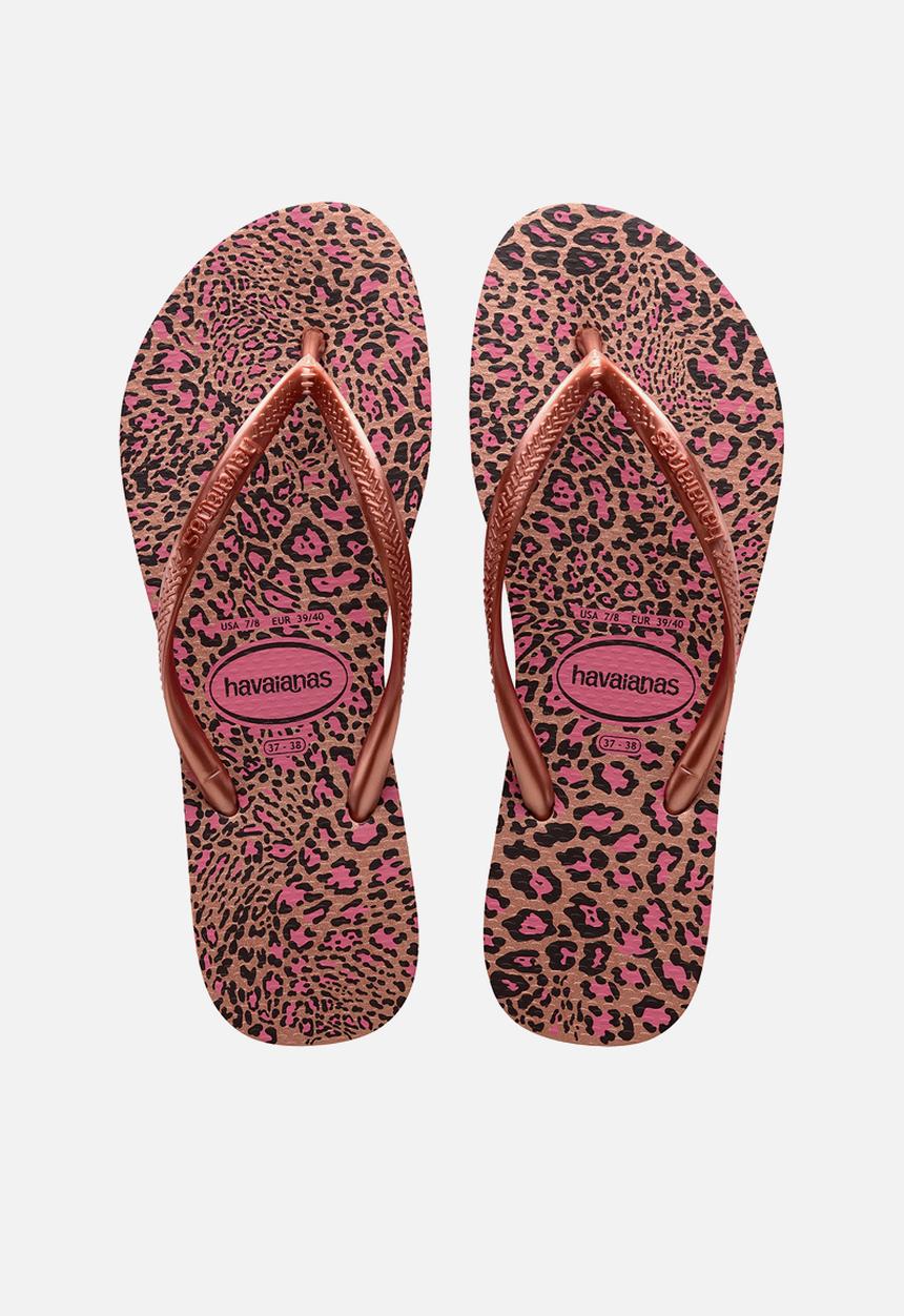 Havaianas - Slim animals - crocus rose/golden blush