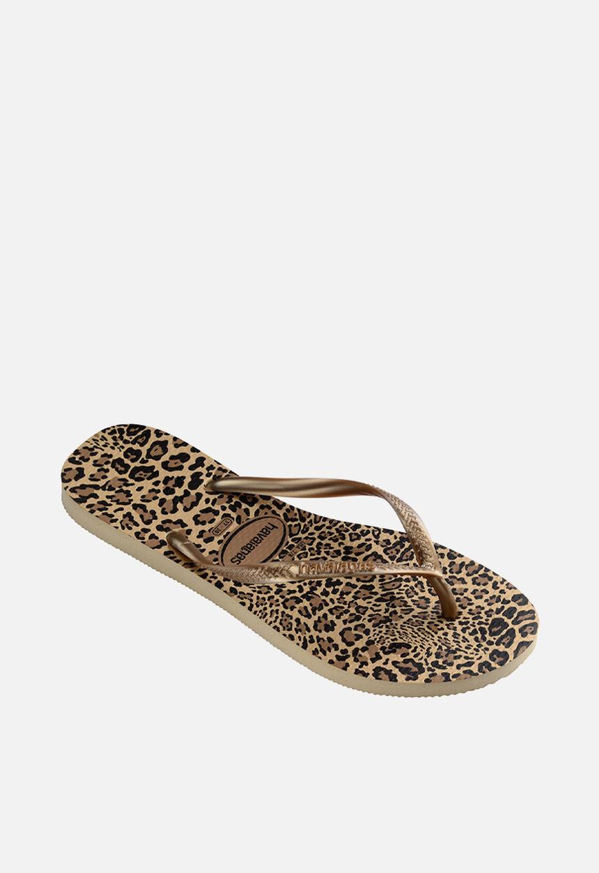 Havaianas - Slim animals - sand grey/golden