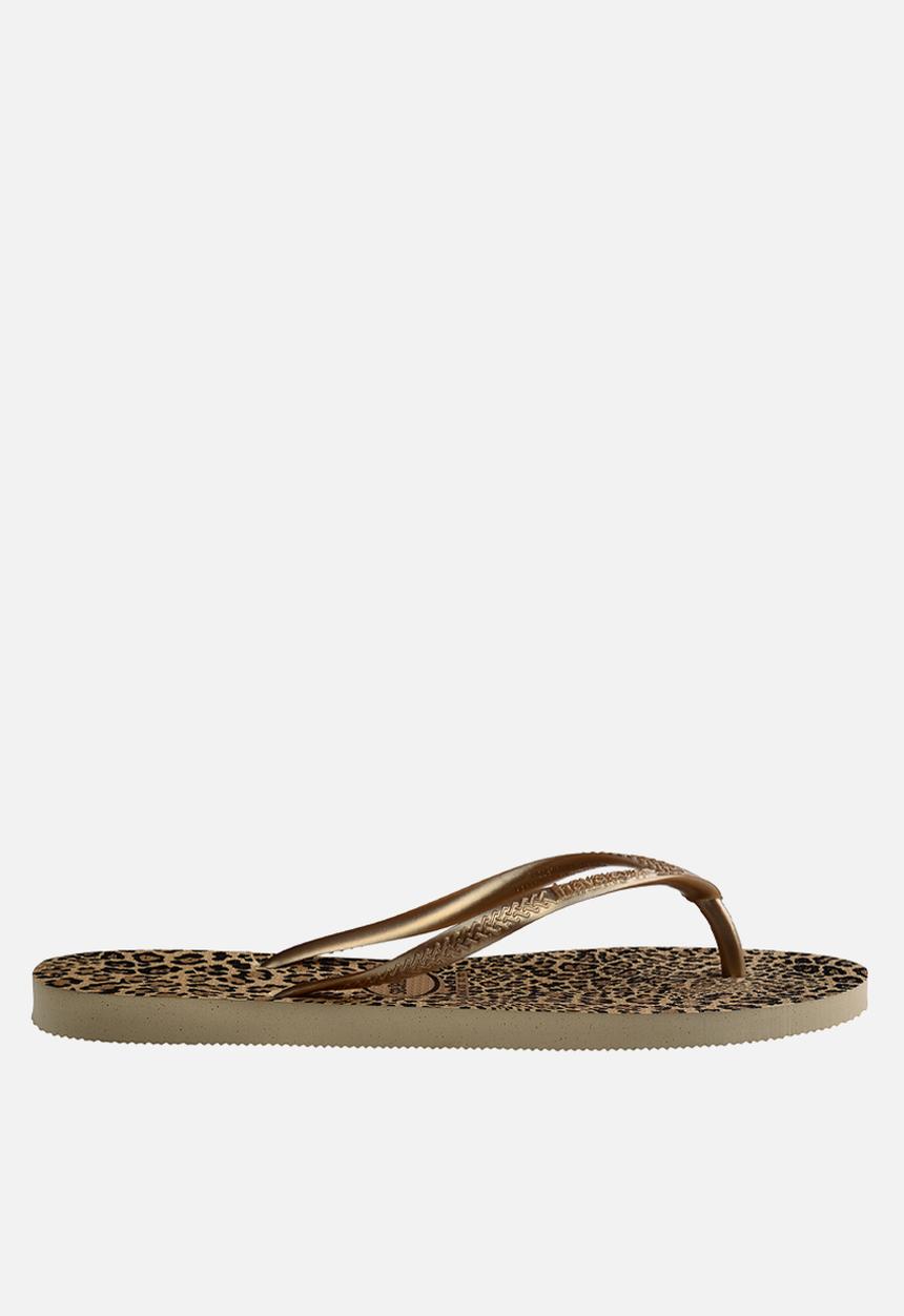 Havaianas - Slim animals - sand grey/golden