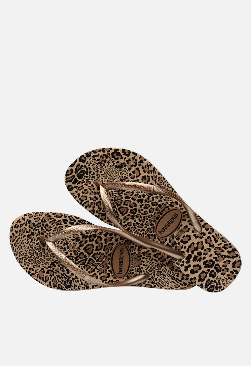Havaianas - Slim animals - sand grey/golden