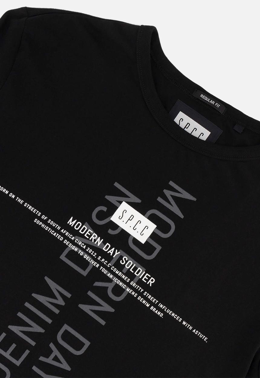 S.P.C.C - Corbett tee - black