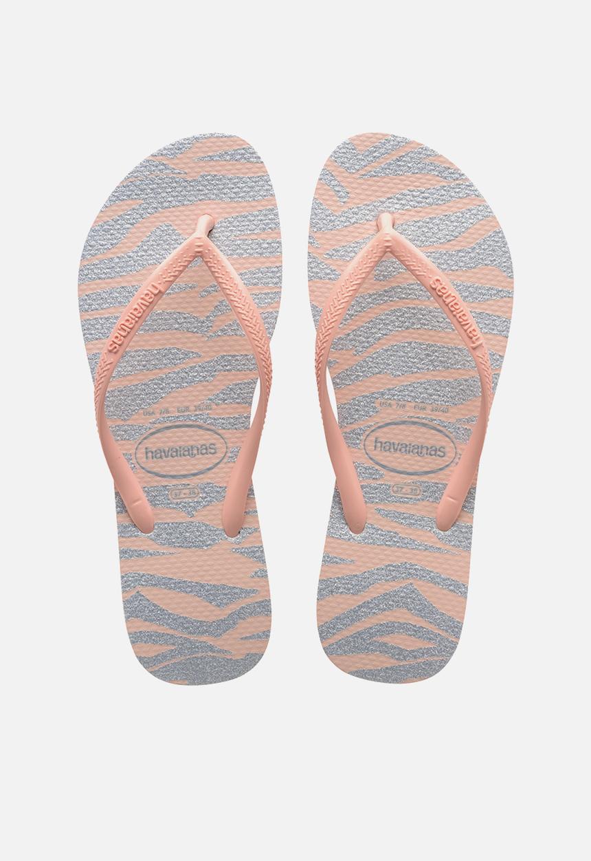 Havaianas - Slim animals glitter - ballet rose
