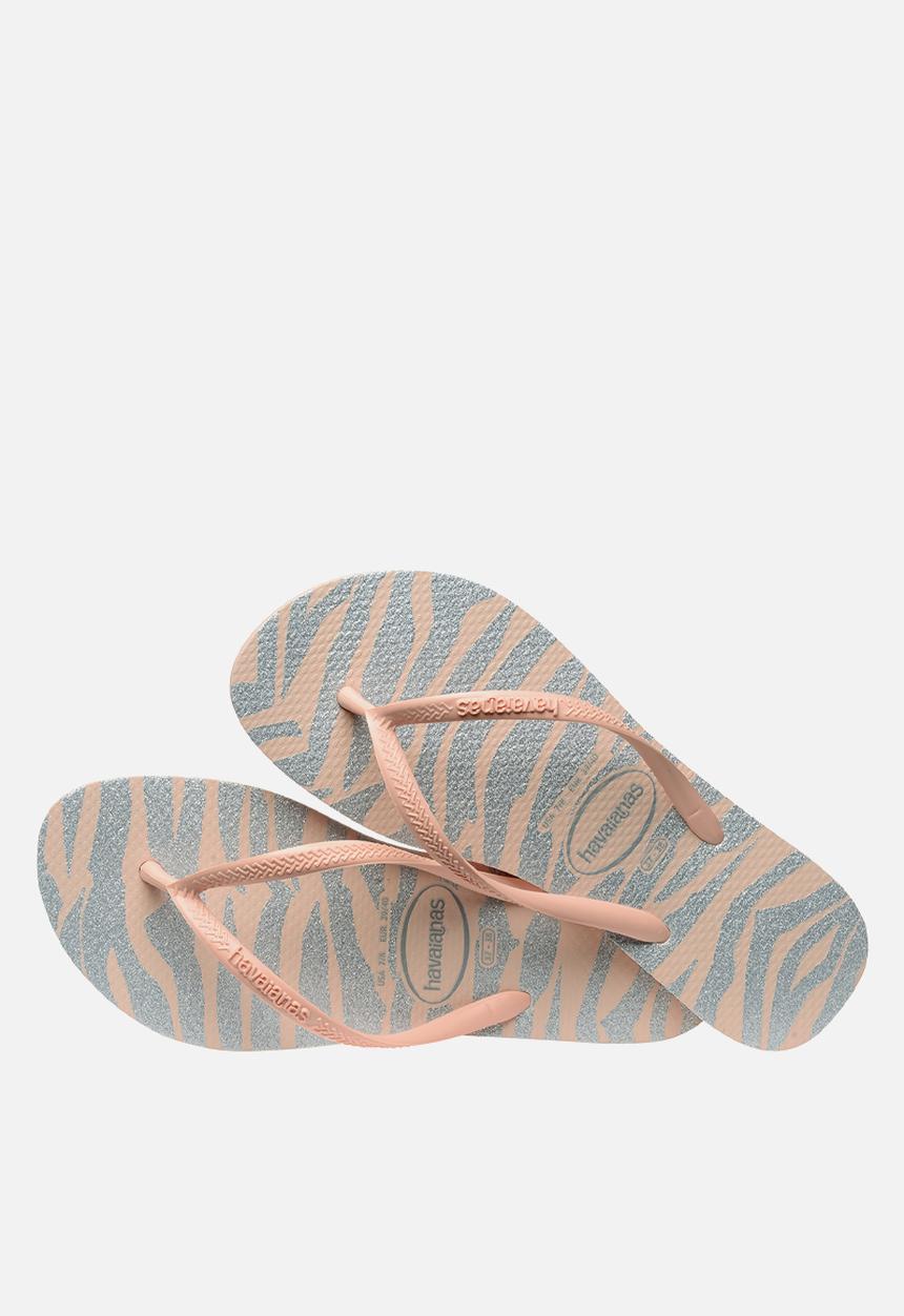 Havaianas - Slim animals glitter - ballet rose