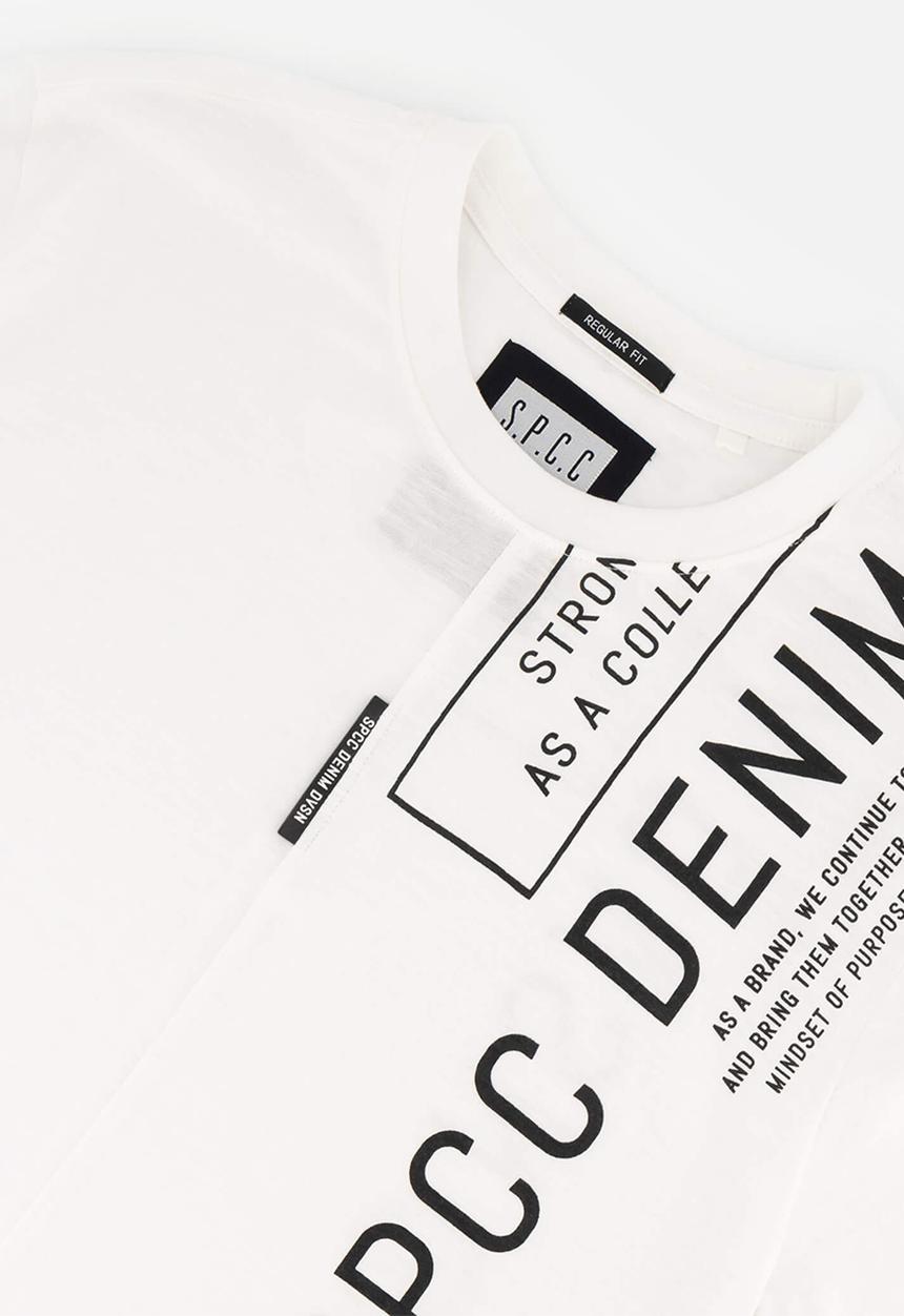 S.P.C.C - Voth tee - optical white