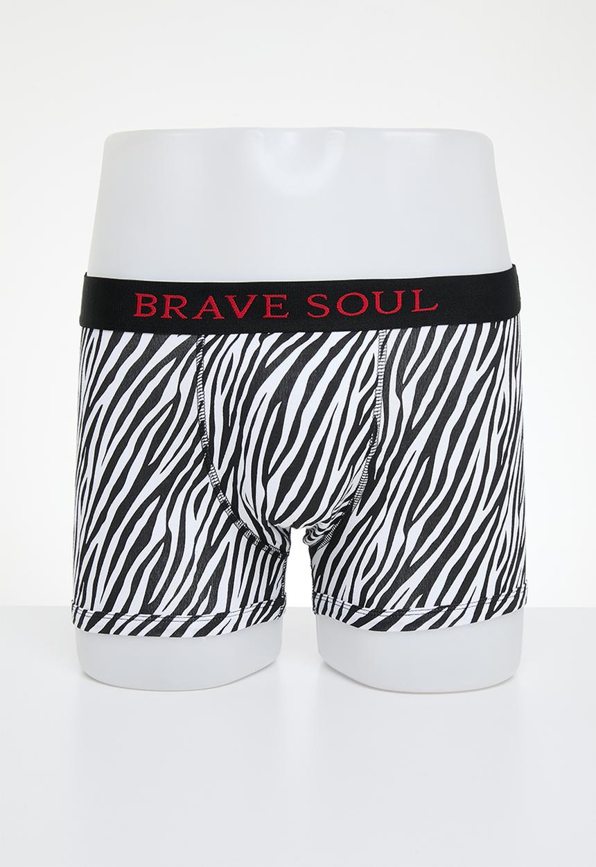 Brave Soul - MBX-18Monotone 2-pack - black animal print 