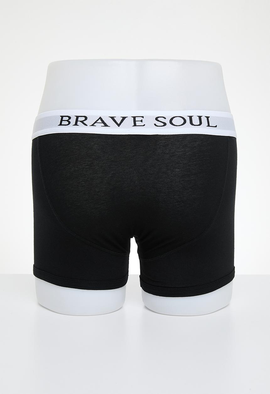 Brave Soul - MBX-18alic 2-pack - black & grey marl 