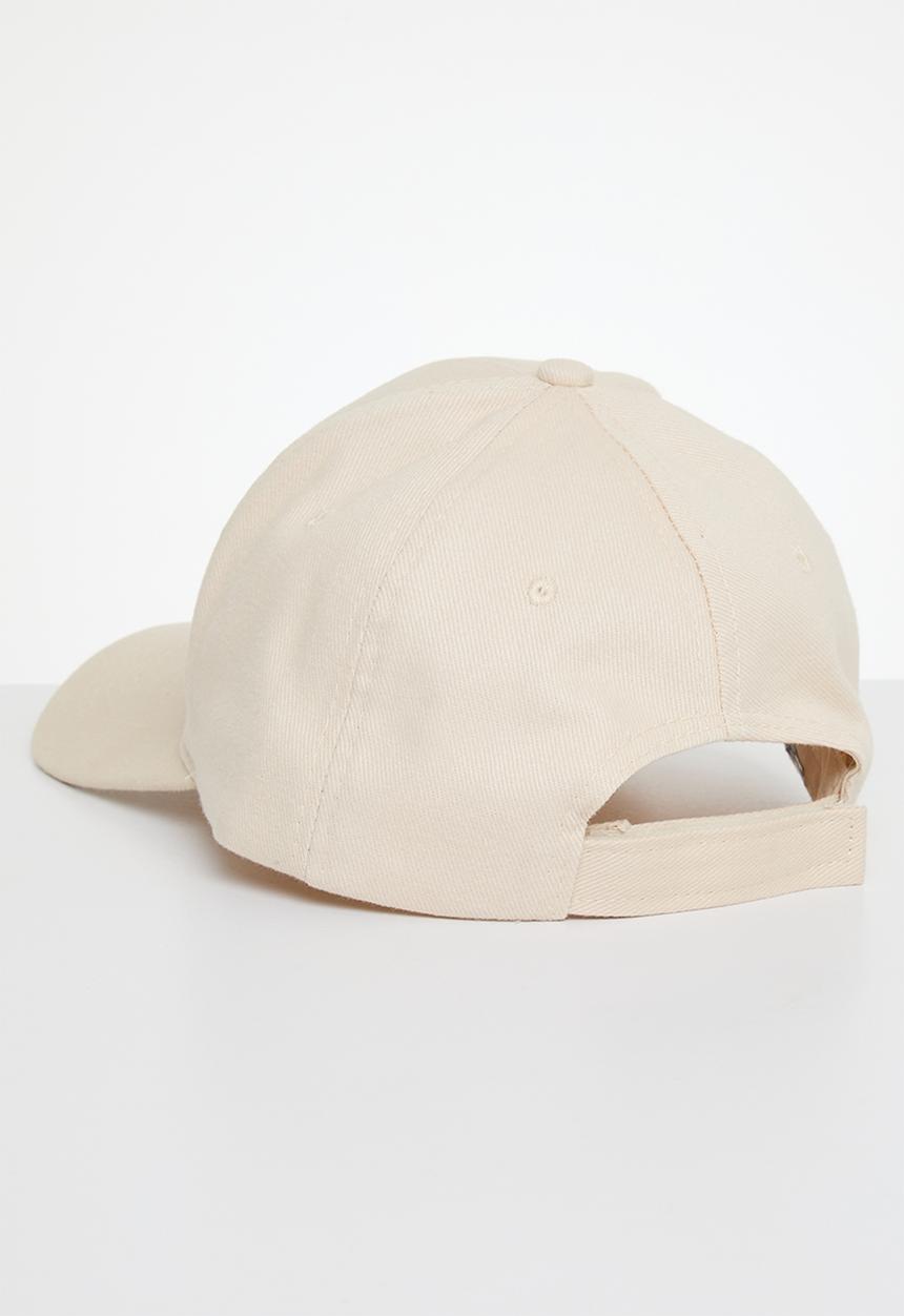 Lark & Crosse - Oliver peak cap - cream
