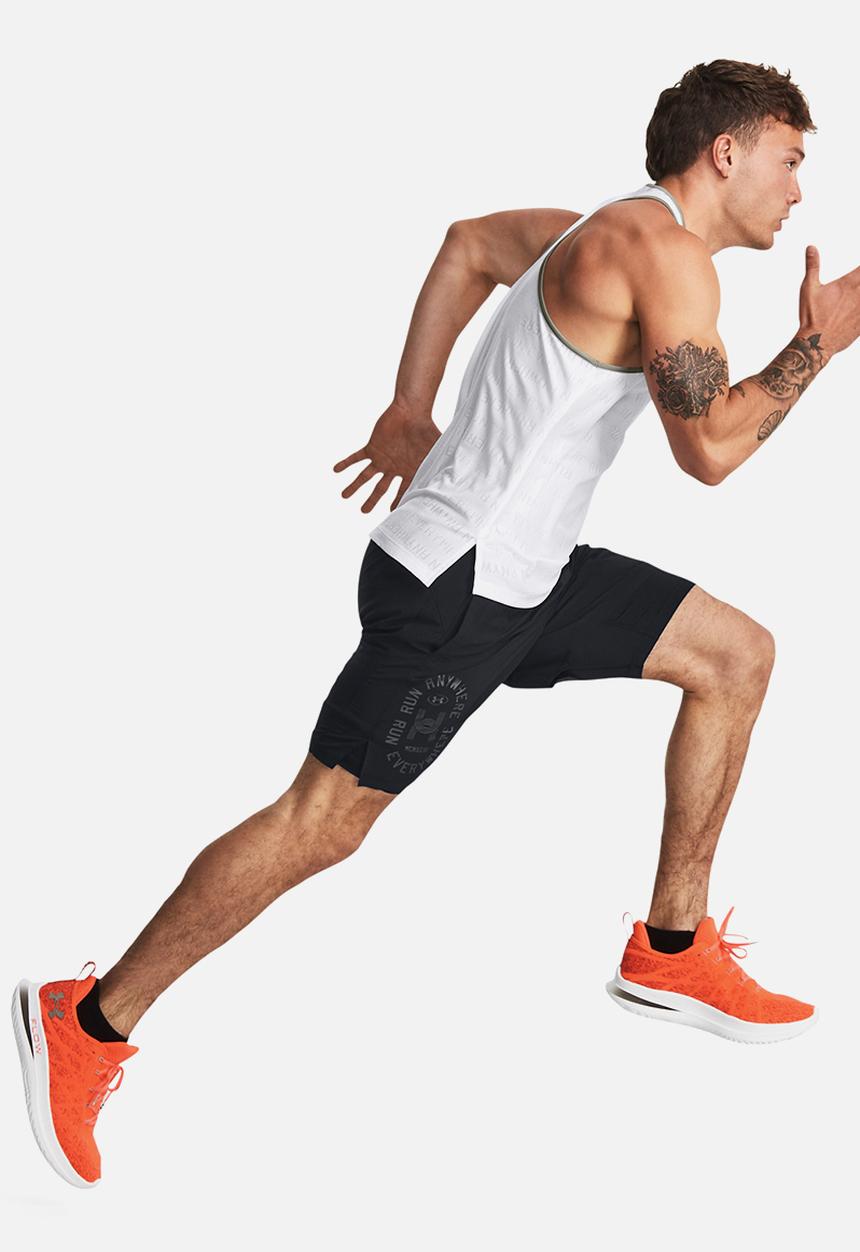 Under Armour - UA run everywhere short - black